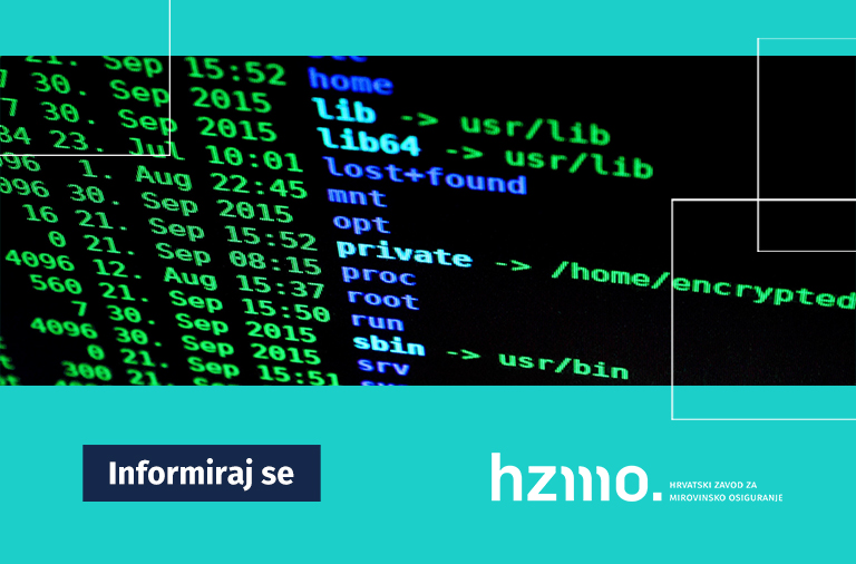 Zbog tehničkih problema s internetskim vezama u ispostavama  trenutno nisu dostupne usluge HZMO-a