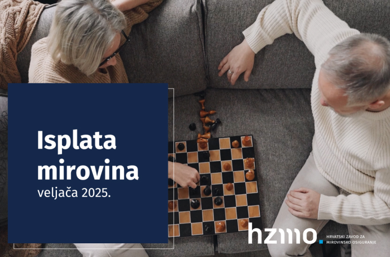 Isplata mirovina za veljaču 2025.